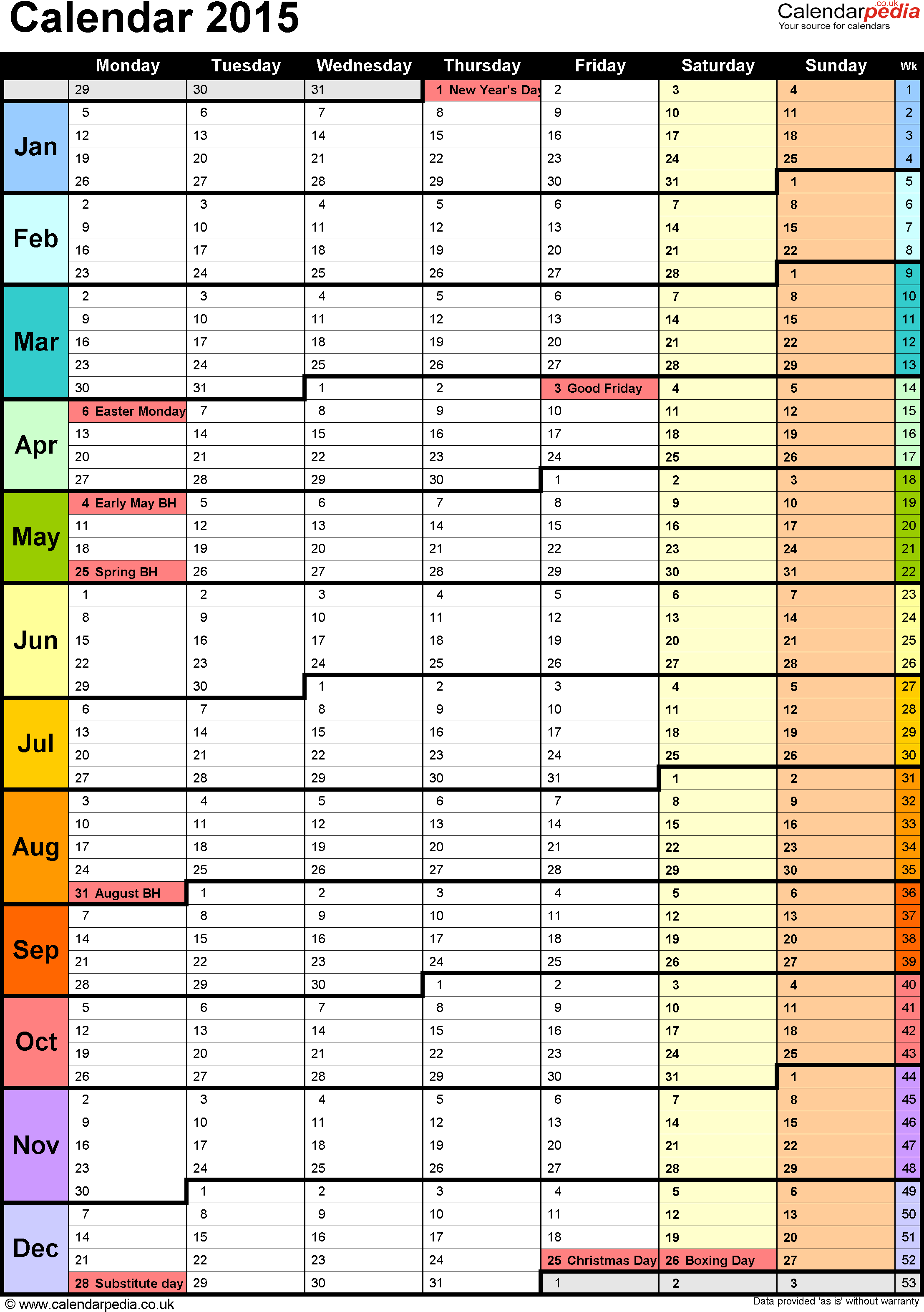 Annual Training Plan Template Excel Printable Schedule Template