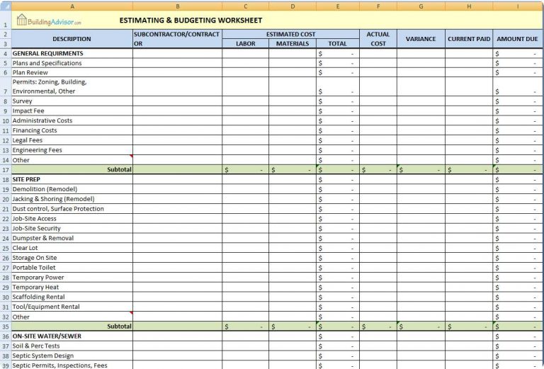Schedule C Template Excel printable schedule template