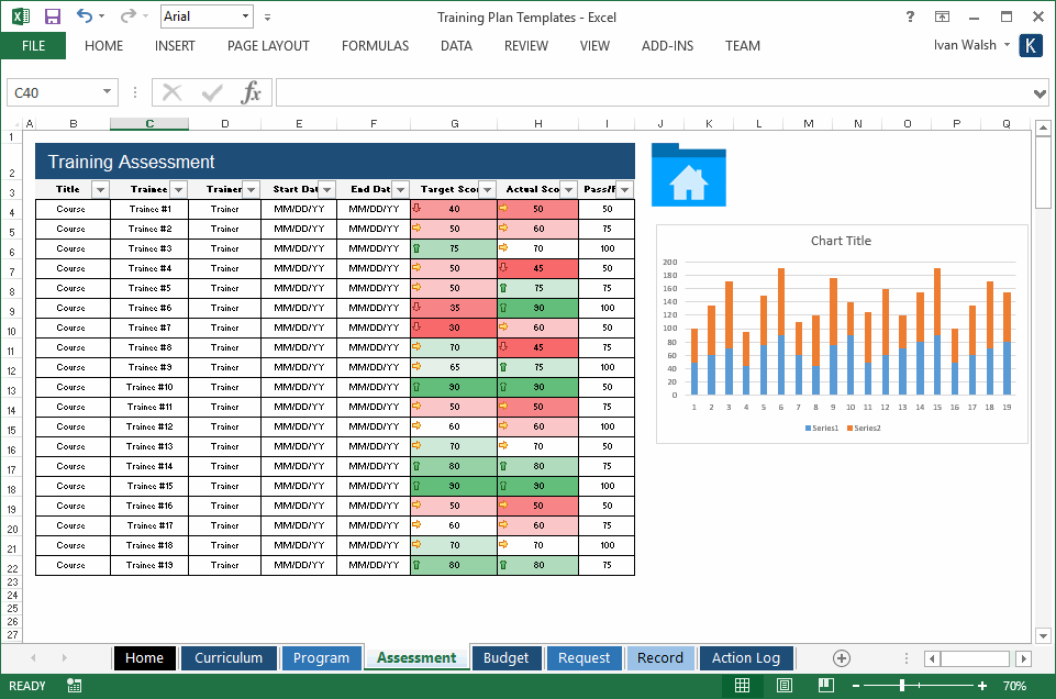 Eas Daily Fitness Assessment Excel Sheet Catchlasopa