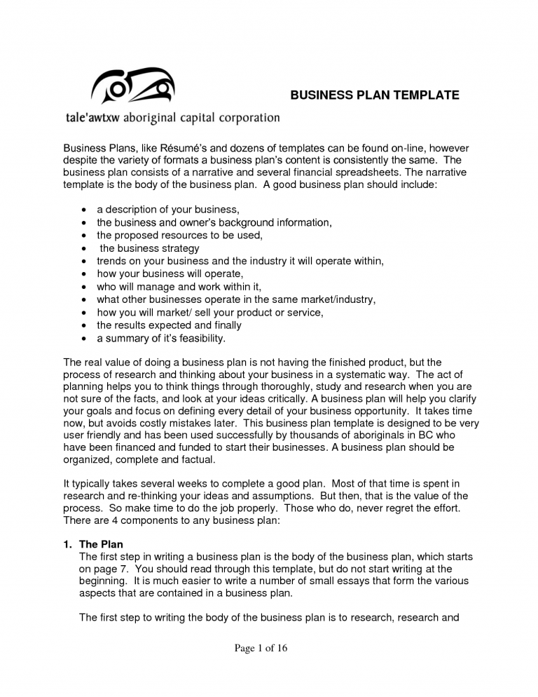 completed business plan pdf download south africa