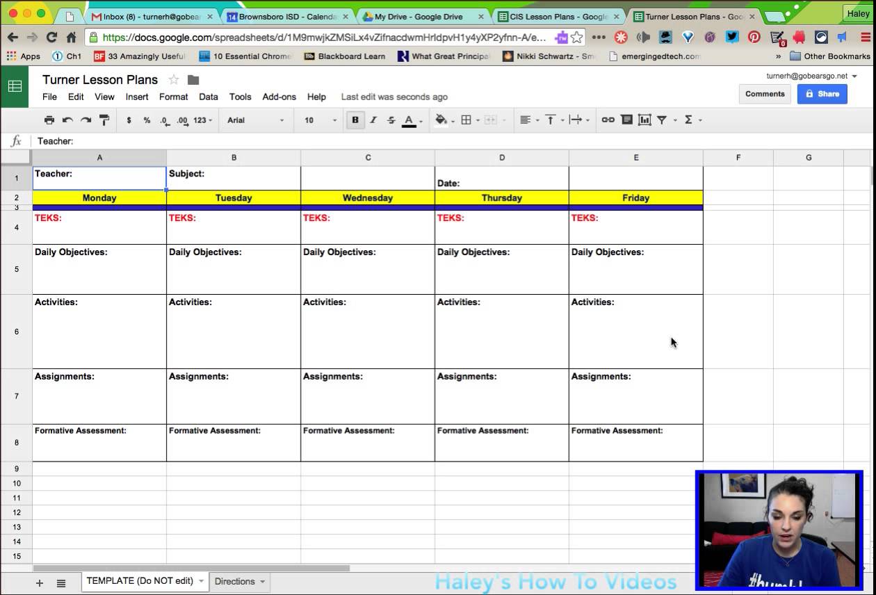 Google Sheets Schedule Template Printable Schedule Template