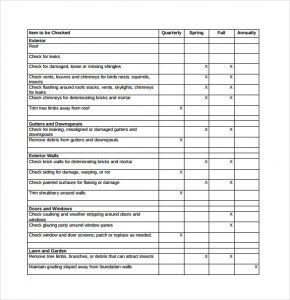 Plant Maintenance Schedule Template Excel | printable schedule template