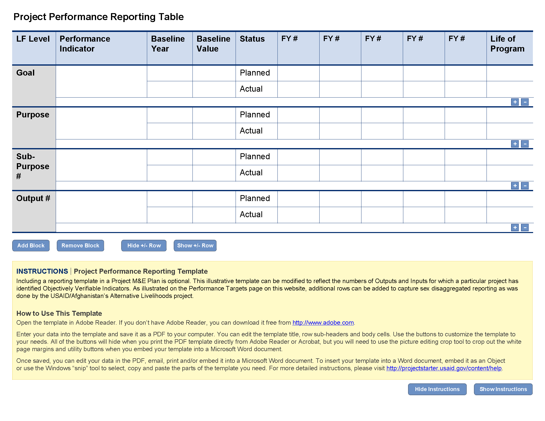 Project Plan Report Template Printable Schedule Template